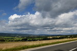 Landschaft im Fichtelgebirge, mit Blick nach Weienstadt, Aug.2014