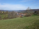 Aussicht auf Hagenbach in der fränkischen Schweiz (28.03.2016)