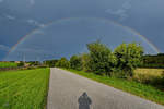 Ein Regenbogen bei Fuchsreut.
