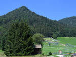 Blick in die Berge bei Ruhpolding.