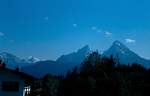 Der Watzmann von Maria Gern aus. Sommer 2000