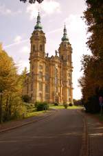 Basilika Vierzehnheiligen eines der Wahrzeichen am Obermain 05.10.2007 