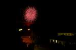 Hochfeuerwerk nach dem Triathlon in Roth am 8.