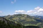 Alpenpanorama von der Rhonenspitze aus gesehen (I) ...