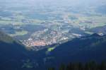 Blick auf Immenstadt vom Steineberg aus.