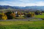 Ausblick von Seifriedsberg Richtung Sonthofen, Oberallgu (01.11.2011)