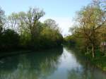 Isarkanal, fotografiert von der Tierparkbrcke