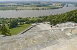 Die Donau von der Gedenkstätte Walhalla aus gesehen.