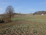 Ausblick auf des Adlersberg mit der Klosterkirche zu unserer Lieben Frau (25.03.2018) 