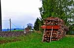 Landschaft hinter Lengenwangen Richtung Fssen