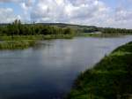 Donau bei Rettingen im Kreis Donau-Ries (24.08.2014)