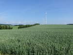 Windräder im Ziegelbachtal bei Halsbach, Lkr.