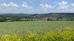 Aussicht auf das Maintal bei Karlstadt, Unterfranken (26.05.2018)