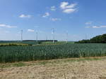 Windpark bei Theilheim im Lkr. Würzburg (27.05.2017)