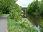 Oder-Havel-Radweg in Eberswalde.