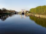 Blick zur Lehnitzschleuse bei oranienburg, ostern 2009