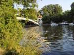 Brcke zur INSEL (Berlin-Treptow)  Juli 2008