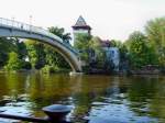 BRCKE zur INSEL (in der Spree)  Juli 2008