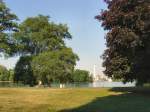 Treptower Park, Blick zur Spree  JULI 2008