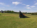 Blick durch den Archäologischer Park Freyenstein am 24. Juli 2019.