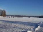 Blick ber den Scharmtzelsee im Winter  Aufgenommen am 11 Januar 2009  