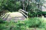August 2011  Biosphärenreservat im Spreewald bei Krausnick  Jetzt nur noch eine Brücke für die Tiere