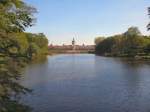 Schlopark Charlottenburg, Blick zum Schlo Sommer 2007