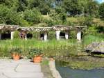 Britzer Garten, an der Seegaststtte, Berlin-Britz im Sommer 2007