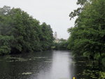 Blick von der Brücke über den Zitadellengraben zur Zitadelle in (Berlin) Spandau am 15. Juni 2016 in Richtung Rathaus Berlin Spandau. 