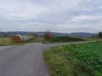 Herbstlandschaft bei Kassel, Oktober 2008