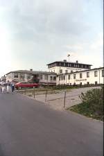 Wasserkuppe, hchster Gipfel der Rhn, Aufnahme von 1990    DEUTSCHLAND/HESSEN/RHN