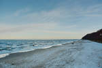 Die Ostseeküste im Winter bei Bansin.