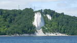 Der Kreidefelsen  Königsstuhl  im Nationalpark Jasmund auf der Insel Rügen am 03.06.2024.
