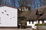 Vitt auf Rgen mit Blick auf die kleine Kirche.
(War die nrdlichste Kirche der DDR.)