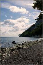 Der Steinstrand, unter dem Knigsstuhl ldt zu einer Pause ein(17.09.2010)  