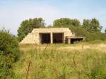 auf der Ostseeinsel Greifswalder Oi bei Rgen , ehemalige Bunkeranlagen der NVA , aufgenommen am 11.09.2010