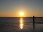 Am Breetzer Bodden ging,am 22.Juli 2014,die Sonne unter.Aufgenommen von Vieregge aus.