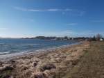 Auch in Alt Reddevitz gibt es einen Strand nur liegt dieser nicht an der Ostsee.Aufnahme vom 08.März 2015.