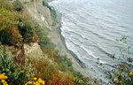 Blick auf das Küstengewässer bei Kap Arkona auf Rügen.
