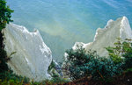 Victoriasicht Nationalpark Jasmund auf der Insel Rügen. Bild vom Dia. Aufnahme: August 2001.