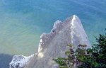 Victoriasicht Nationalpark Jasmund auf der Insel Rügen. Bild vom Dia. Aufnahme: August 2001.