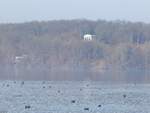 Das Belvedere in Neubrandenburg vom Tollensesee aus fotografiert am 11.03.2018