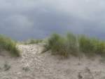 Ein kleines Unwetter tat sich hier bei der Hansesail in Rostock auf.