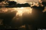 Eindrucksvolle Sonne-Wolkenstimmung am Abend des 4. Juni 2009 ber Stralsund. So schn diese Aufnahmen auch seien mgen, nahmen mir die Wolken doch das letzte Licht, in dem die Voith Maxima von Locon htte glnzen knnen...