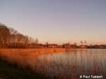 Abendstimmung am 12.03.07 am Zuckerteich in Stralsund.
