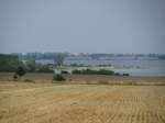 Nordwestmecklenburg, Blick in die Wismar Bucht mit Teile der Insel Poel, 09.08.2009    