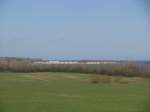 Blick zur Weien Wiek von der Strae Christinenfeld nach Wohlenberg (Ostsee) im Landkreis Nordwestmecklenburg, 23.03.2010