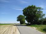 Strae von Redewisch-Ausbau nach Steinbeck, westlich von Boltenhagen 22.06.2010