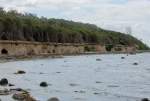 Naturbelassenes Westufer der Insel Poel mit Brandungshöhlen. - 10.07.2015