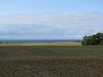 Blick von Boltenhagen/Steinbeck ber die Lbecker Bucht nach Neustadt in Schleswig-Holstein, 13.09.2008  